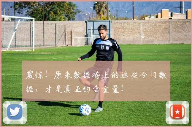 震惊！原来数据榜上的这些冷门数据，才是真正的含金量！